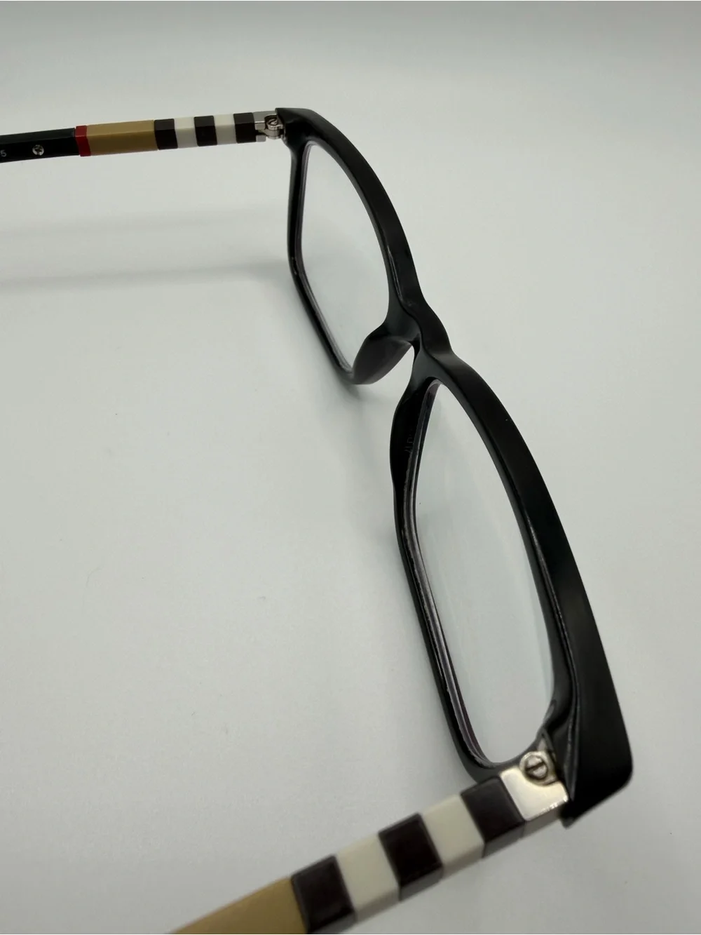 Burberry B 2199 3001 Eyeglass FRAMES Black Rectangle 53-17-145 Made in Italy